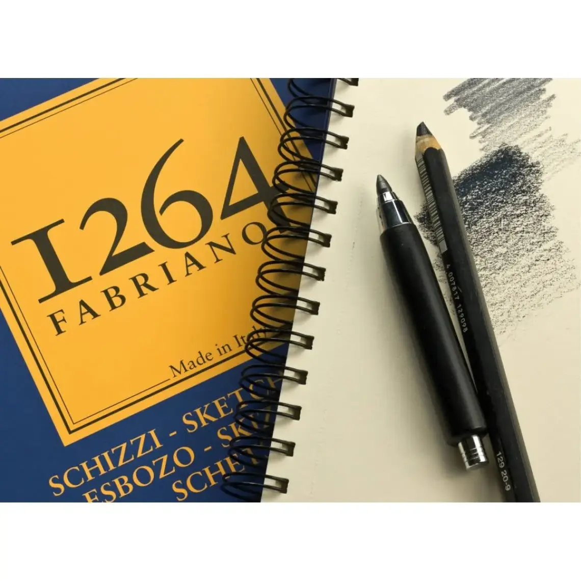 Fabriano 1264 Sketch Eskiz Blok 90GR 100 Sayfa A4 (21X29.7CM) (1 Kenarı Yapışkanlı)