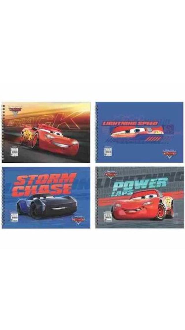 Cars 17*25 15 Yp.Resim Defteri