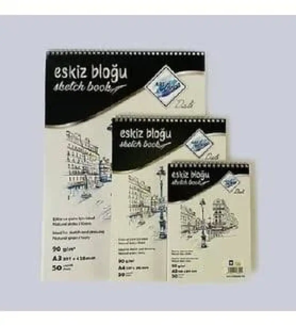 Art Liva Dali Eskiz ve Çizim Defteri 90GR A3 50 Yaprak