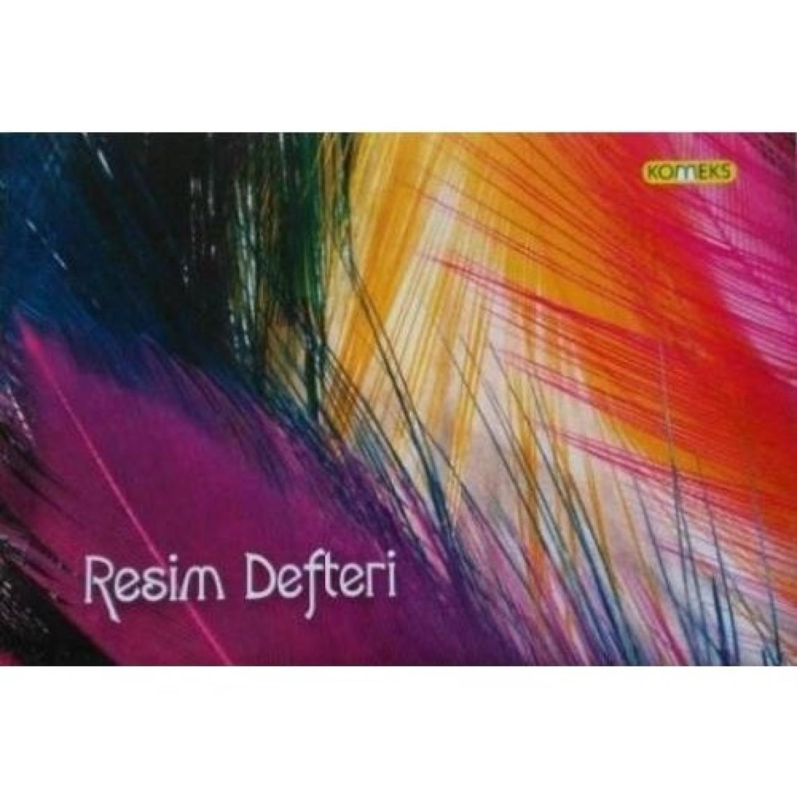 Komeks 35 X 50 15 Yaprak Spiralli Resim Defteri