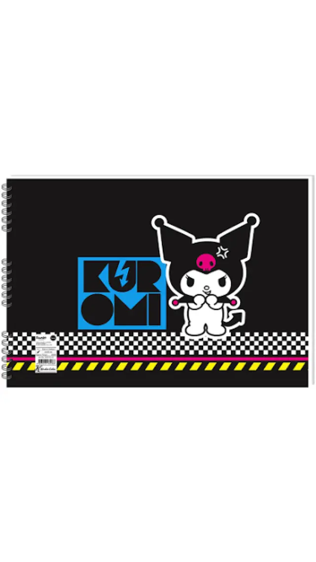 Kuromi 25*35 15 Yp. Spiralli Resim Defteri