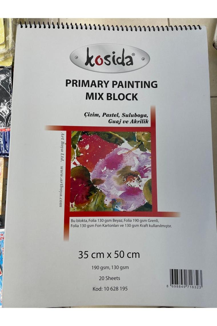 Kosi̇da Resim Defteri Paıntıng Mıx Blok 35 x 50 cm