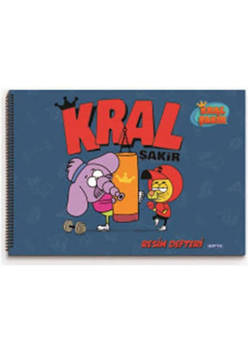 Gıpta Kral Şakir 25 x 35 Spiralli Resim Defteri 15 Yaprak