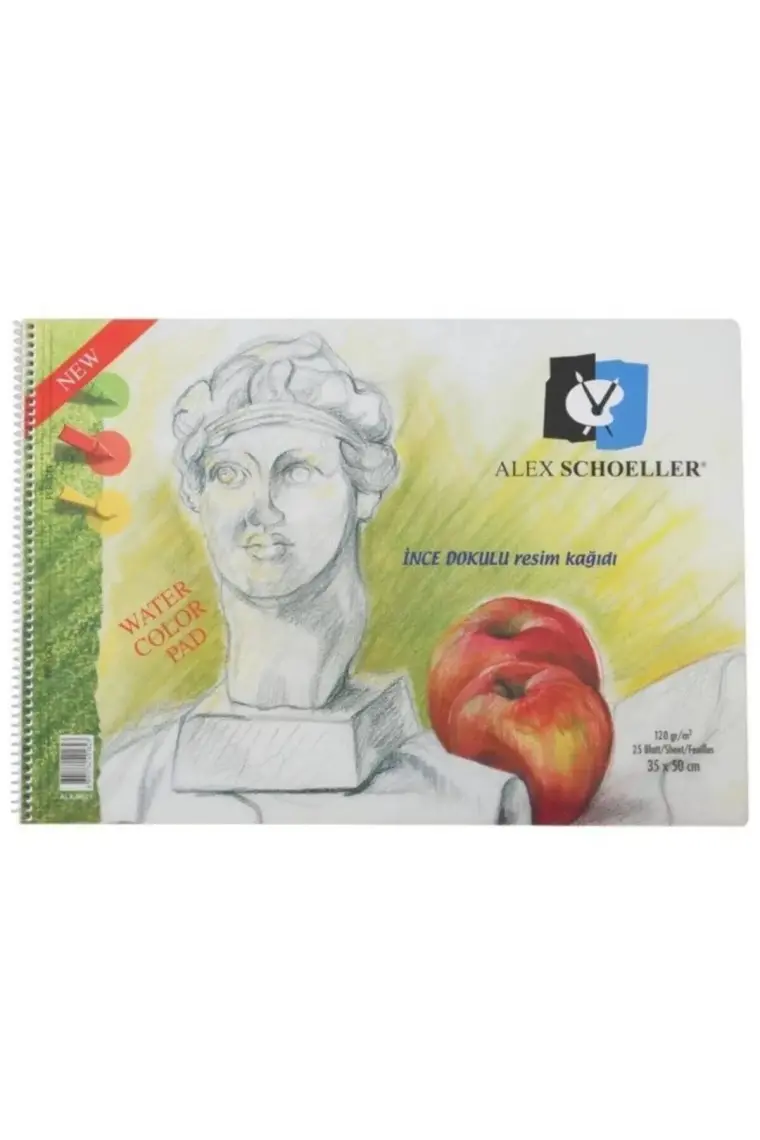 Alex Schoeller Resim Defteri 35X50 Spr 120 Gr 25 Syf 0823