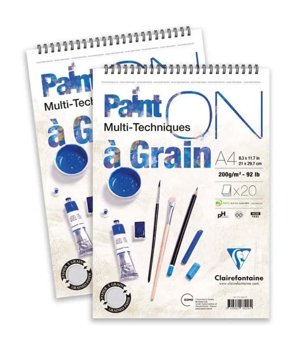 Clairefontaine Resim Defteri 25X35 200Gr 15 Yaprak 966235