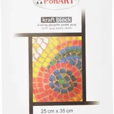 Ponart Kraft A3 Resim Defteri 25x35 125 gr 30 Yaprak