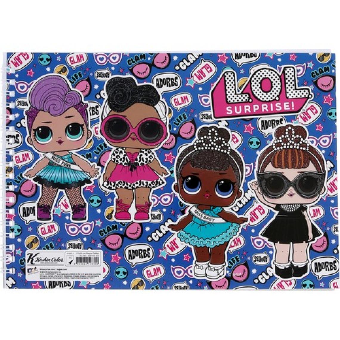 Keskin Color L.O.L. 17*25 15 Yaprak Resim Defteri