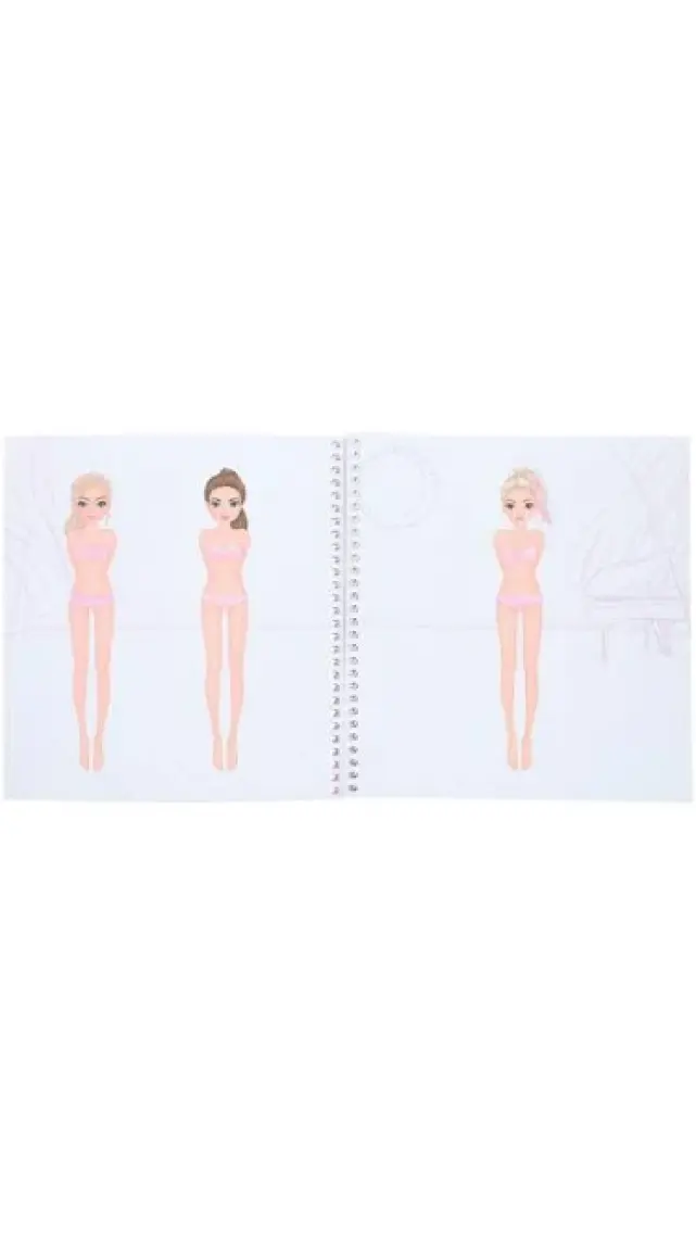 Topmodel Dress Me Up Çıkartma Albümü Bale