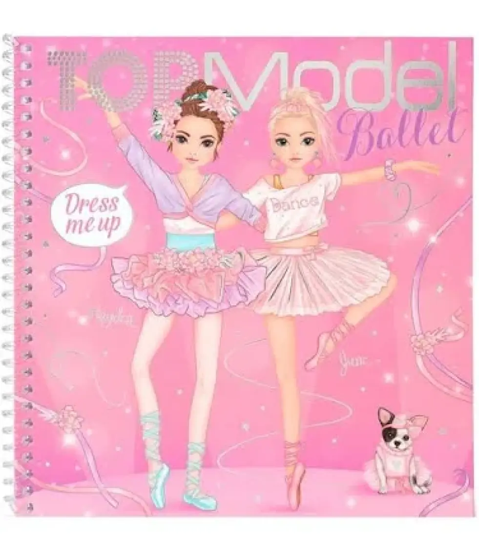 Topmodel Dress Me Up Çıkartma Albümü Bale