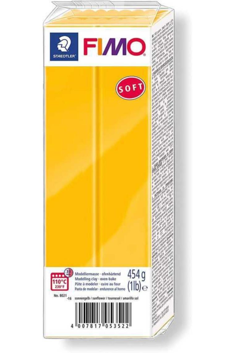 Fımo Soft Modelleme Ayçiçeği Model Hamuru  Seramik Kili 454 gram  8021-16