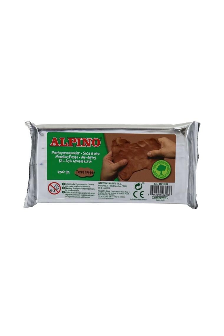 Alpino Şekillendirme Kili 250Gr Kilrengi + akrilik boya seti