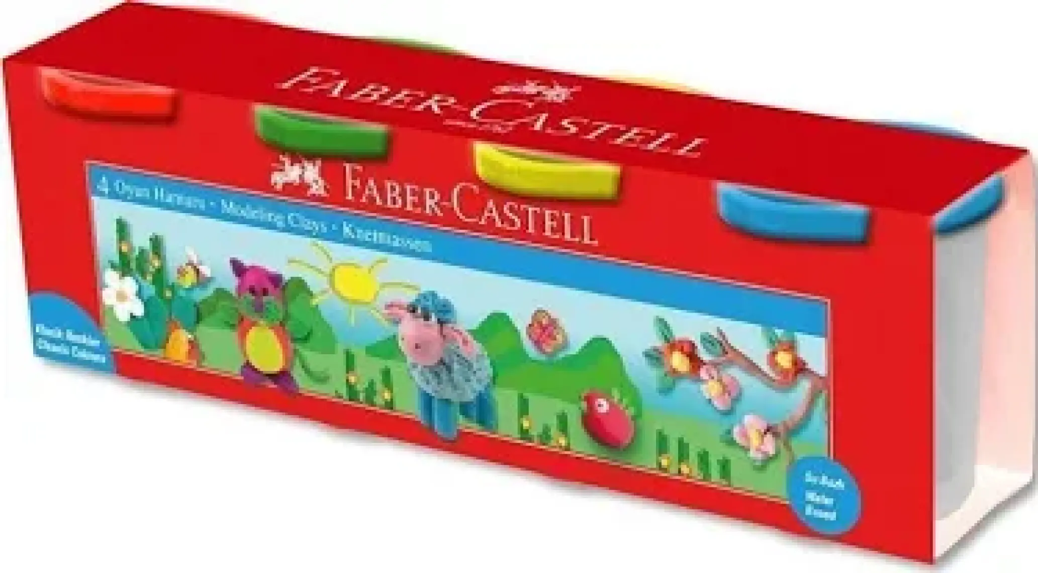 Faber-Castell Oyun Hamuru Yeni Klasik Renkler