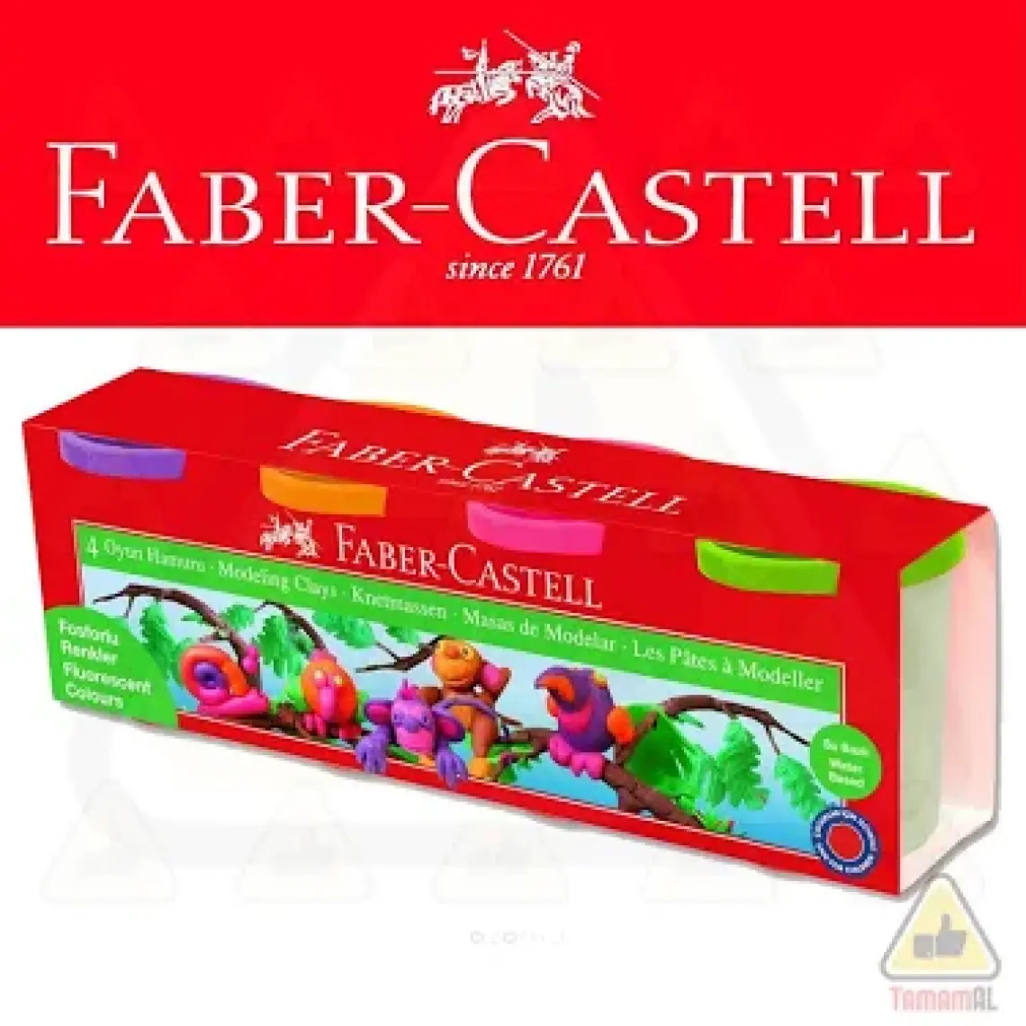 Faber-Castell Oyun Hamuru Yeni Klasik Renkler