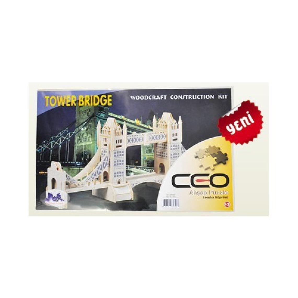 Ceo 3D Ahşap Puzzle Londra Köprüsü Ceo-Ap0004