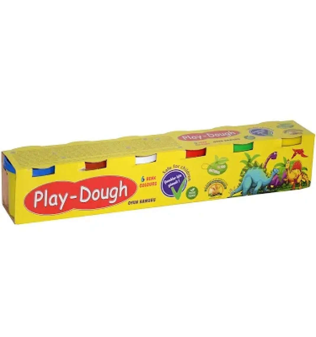 Eren Play Dough Oyun Hamuru 6 Renk 6x130=780 gr.