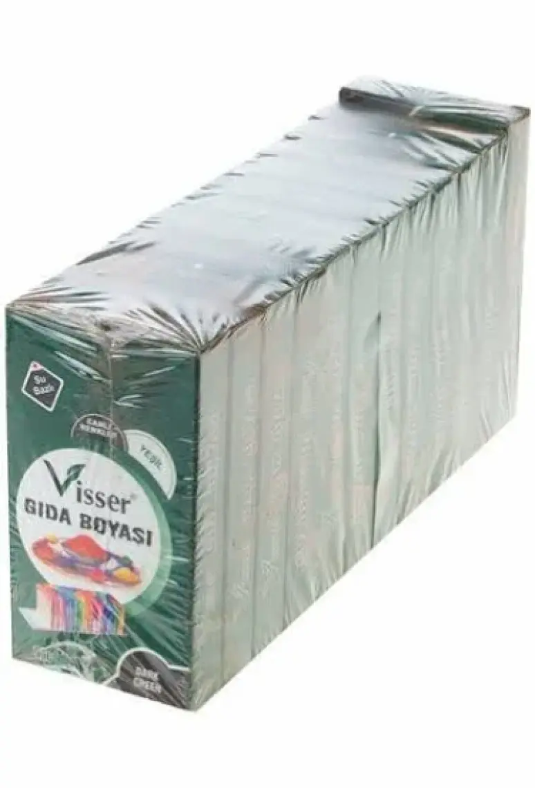 Hobi24 Visser Toz Gıda Boyası 9 Gram - Yeşil