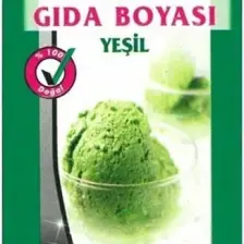 Hobi24 Visser Toz Gıda Boyası 9 Gram - Yeşil