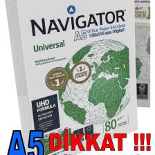 Navigator  A5 (148X210MM) Navigatör Yarım Boy Fotokopi Kağıdı 500 Ad x 10 Paket