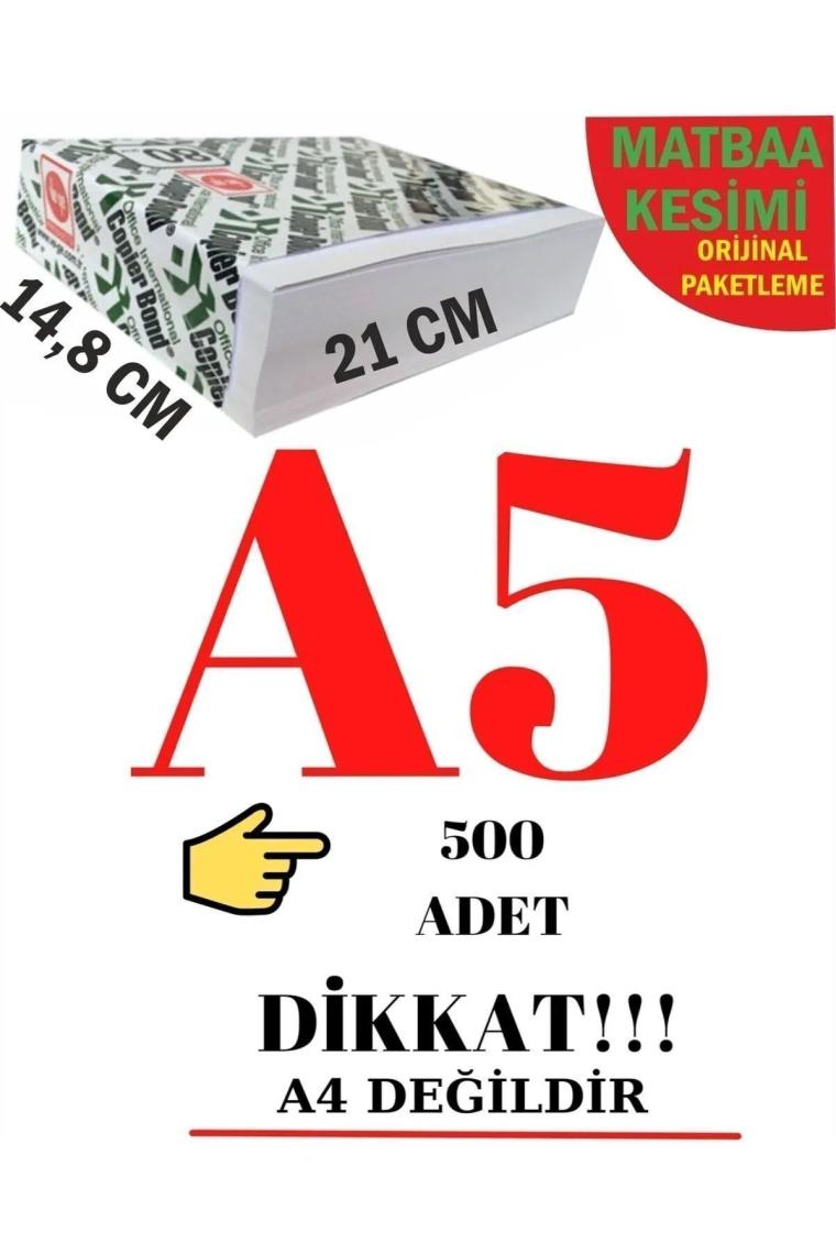 Ve-Ge A5 Fotokopi Kağıdı 80 Gr. 500 Adet (A4 Yarısıdır)