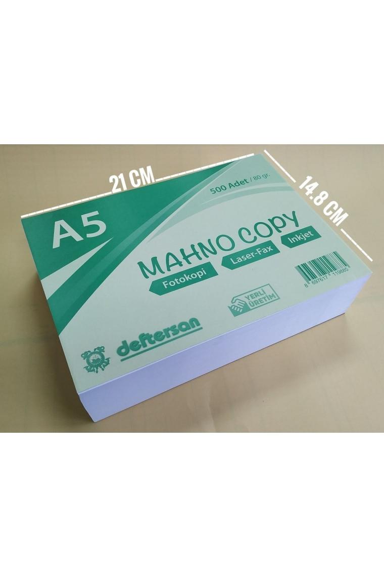 Deftersan A5 Fotokopi Yazıcı Kağıdı 500 Adet 80 gr