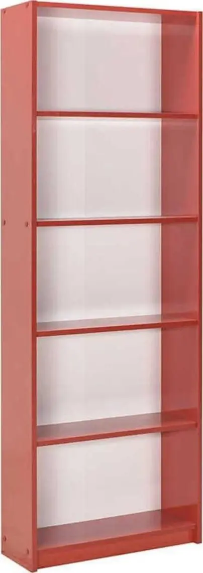 Adore Max 5 Raflı Kitaplık - Kırmızı Renk