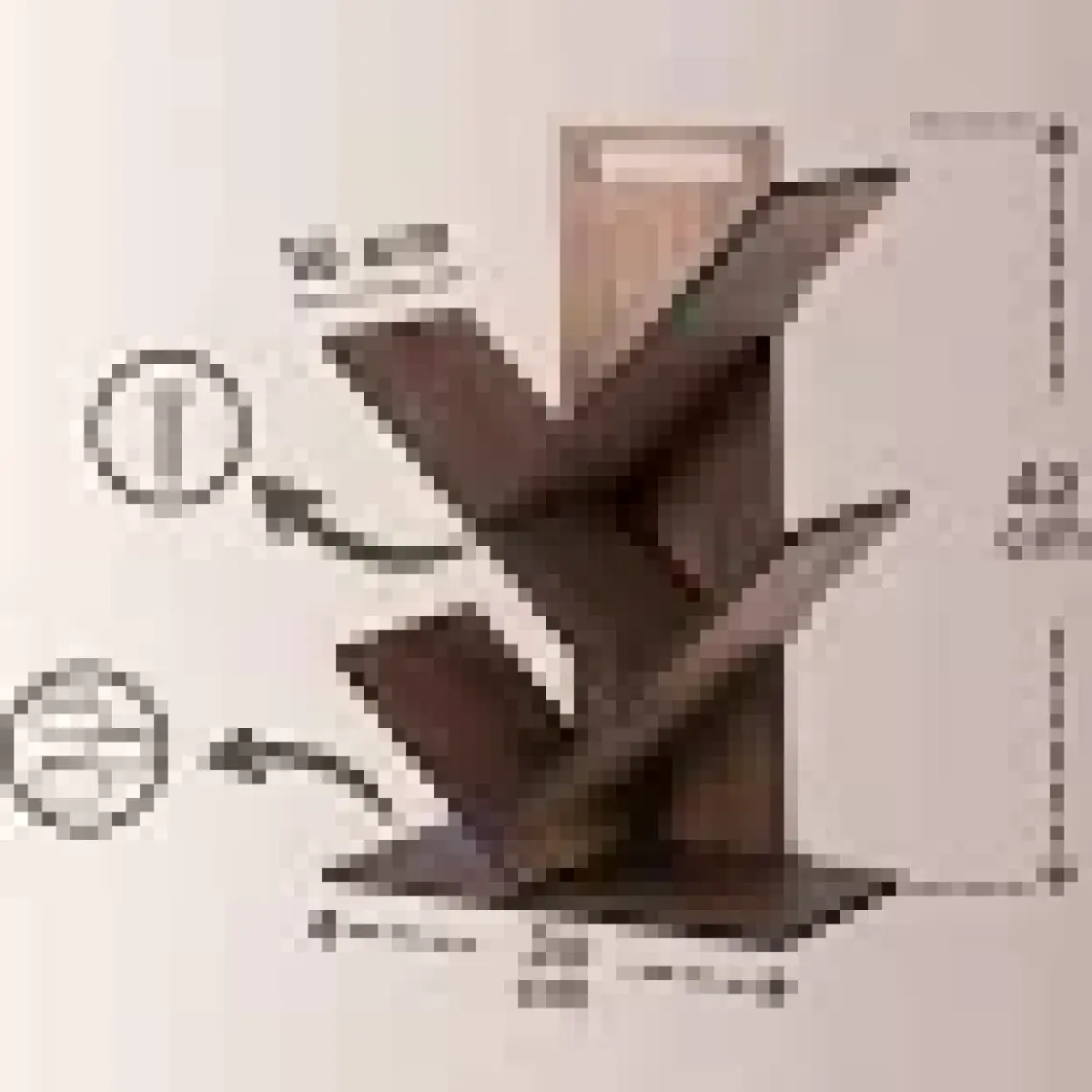 Vigo Wood Mk-20 Masaüstü Ağaç Kitaplık
