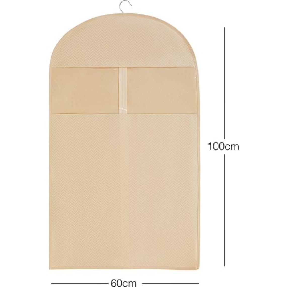 Ocean Home Textile Bej Balıksırtı Elbise Kılıfı 60 x 100 cm