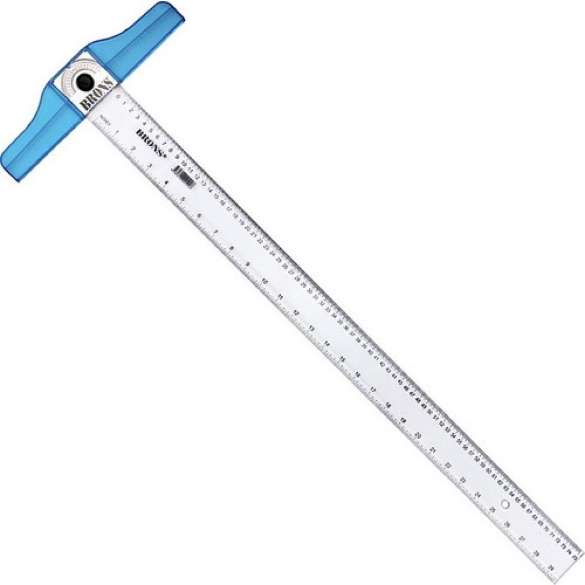Brons Oynar Başlıklı T Cetveli 75 cm BR-114