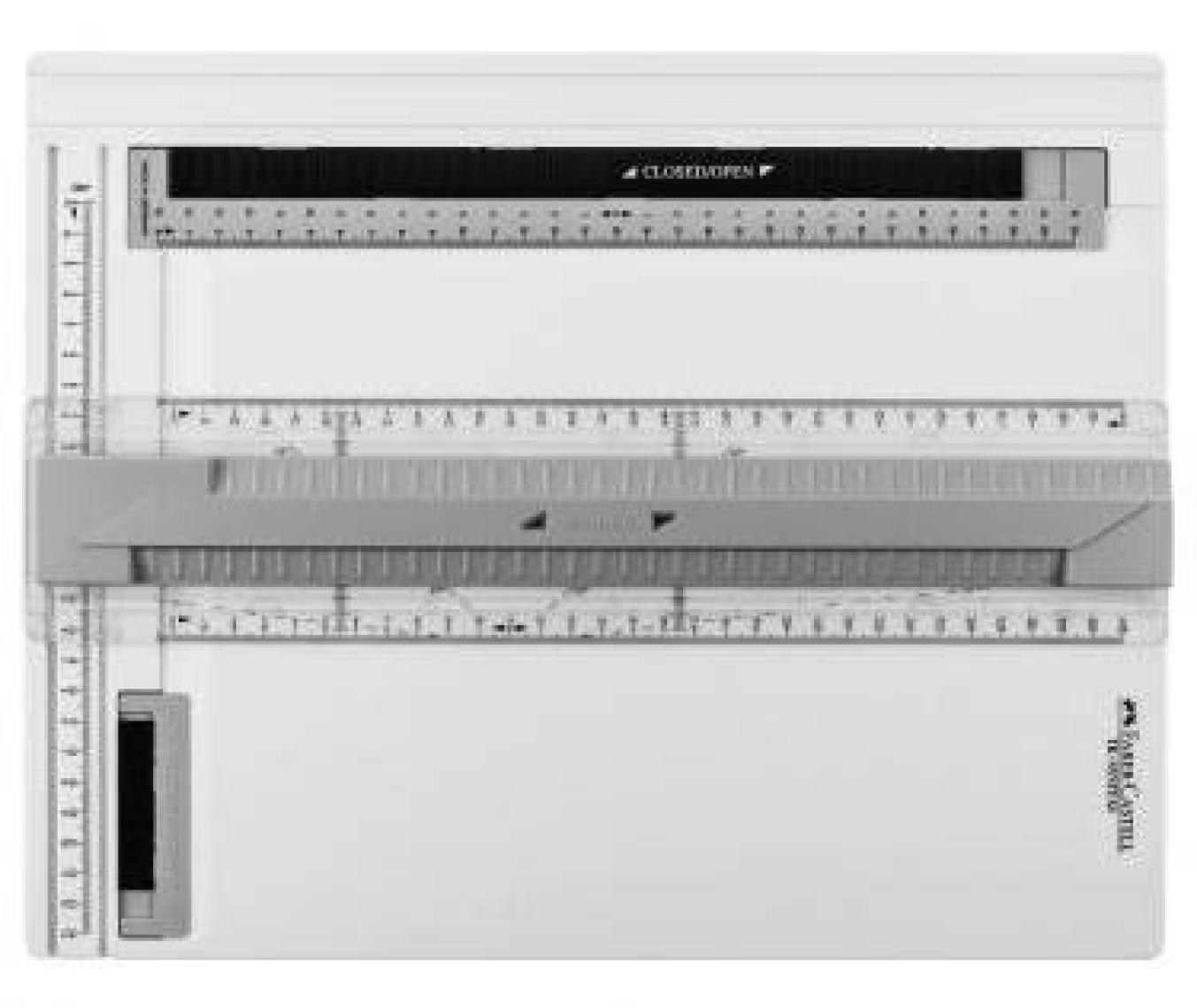 Faber-Castell A4 Standart Çizim Cetveli
