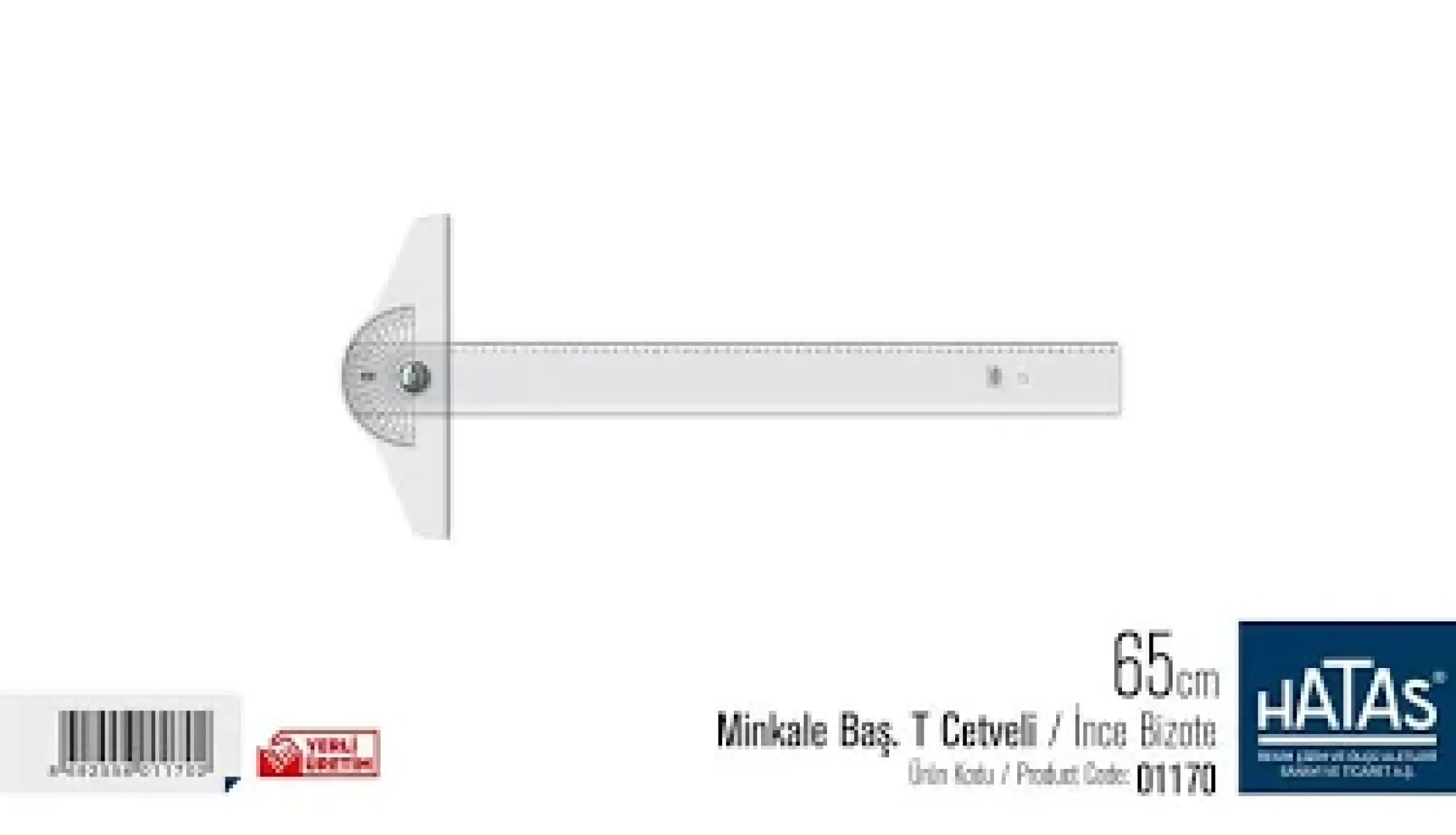 Hatas T Cetveli Minkale Başli 65 Cm 01170