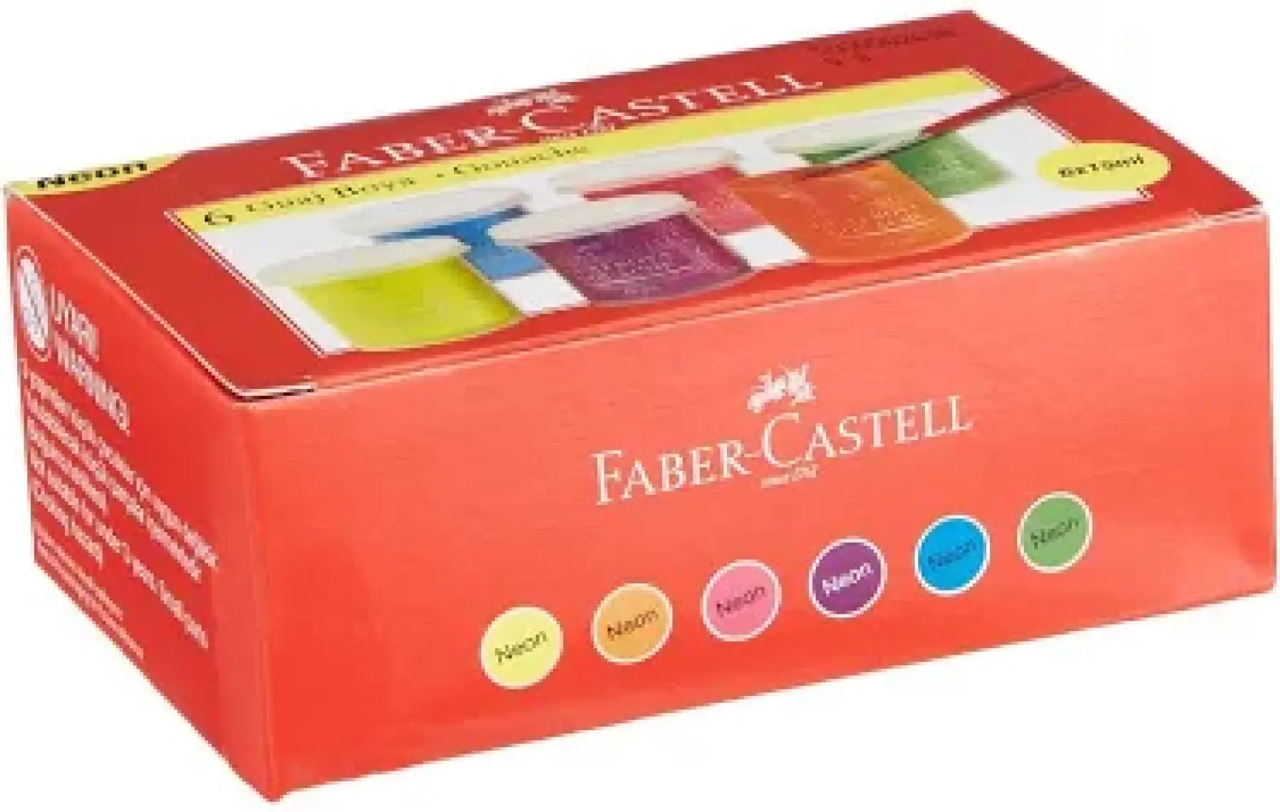 Faber-Castell Floresan Guaj Boya 6'lı