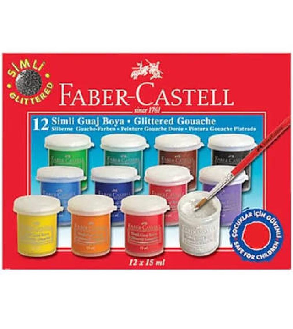 Faber-Castell Simli Guaj Boya 12 Renk