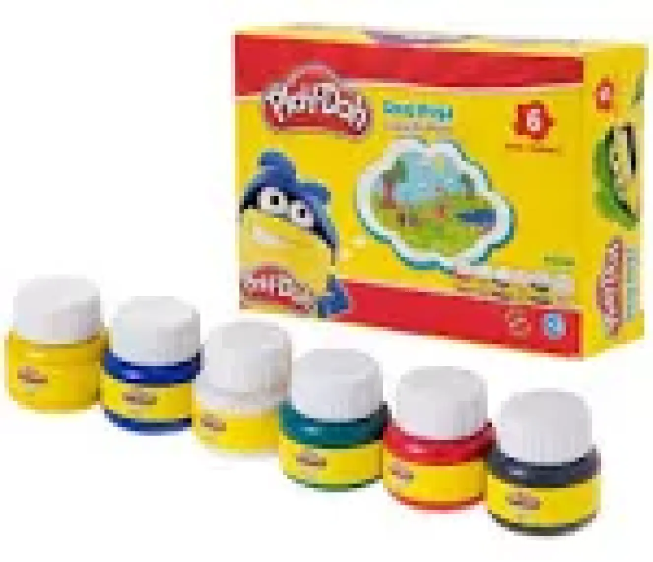 Play-Doh Gu001 6 Renk Guaj Boya 30Ml