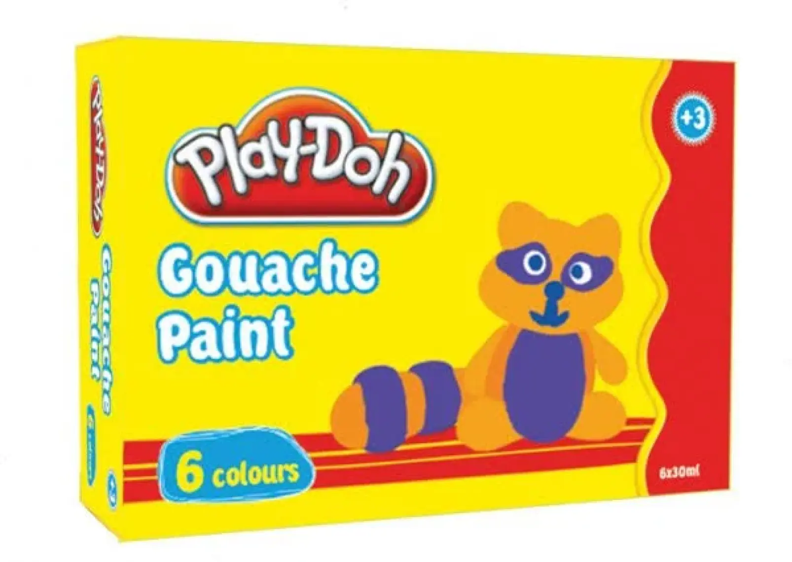 Play-Doh Gu001 6 Renk Guaj Boya 30Ml