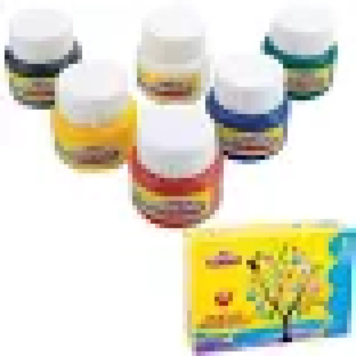 Play-Doh Gu001 6 Renk Guaj Boya 30Ml