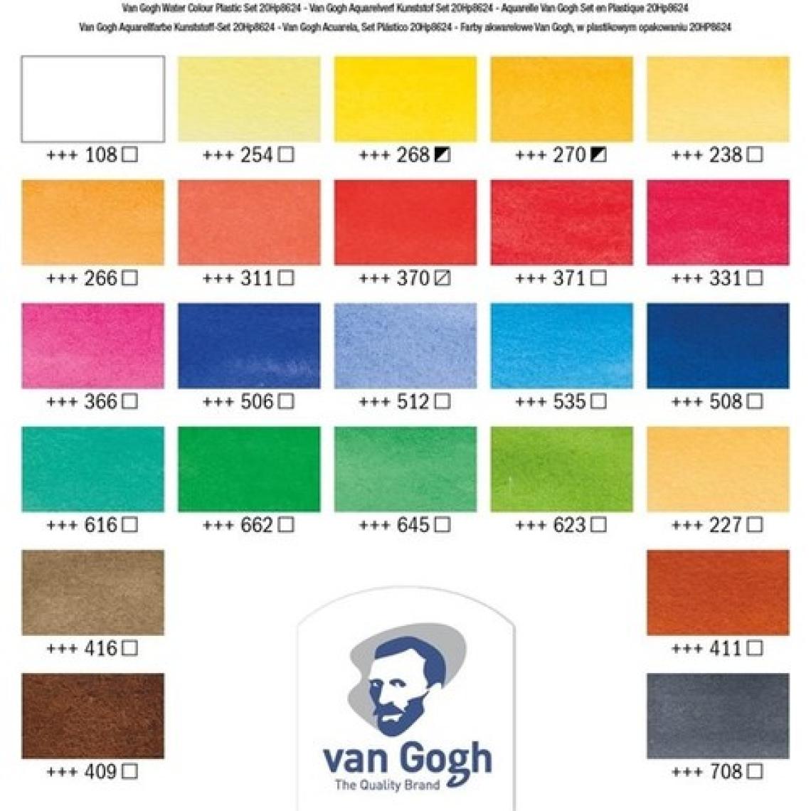 Van Gogh Suluboya 24'lü Set