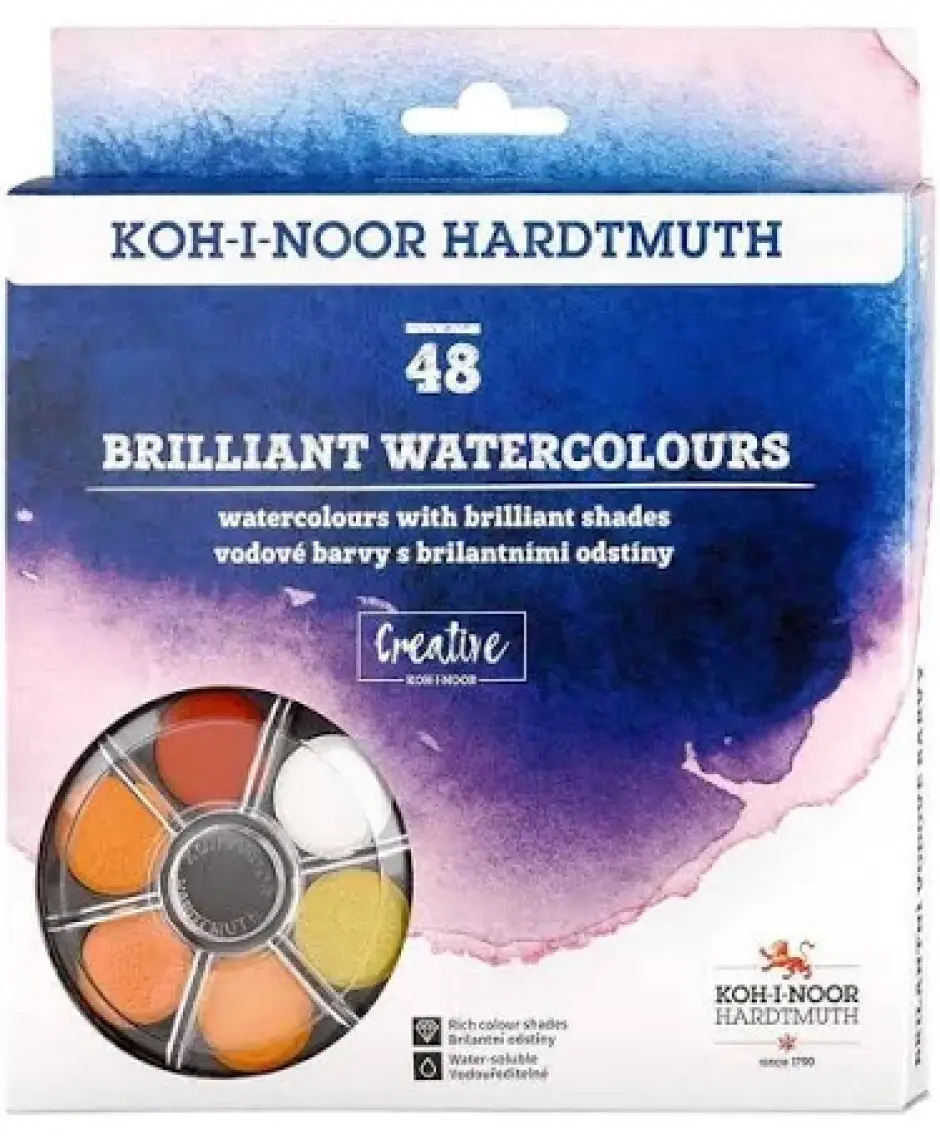 Koh-i-Noor Kohinoor Suluboya Parlak 48LI N:50700004
