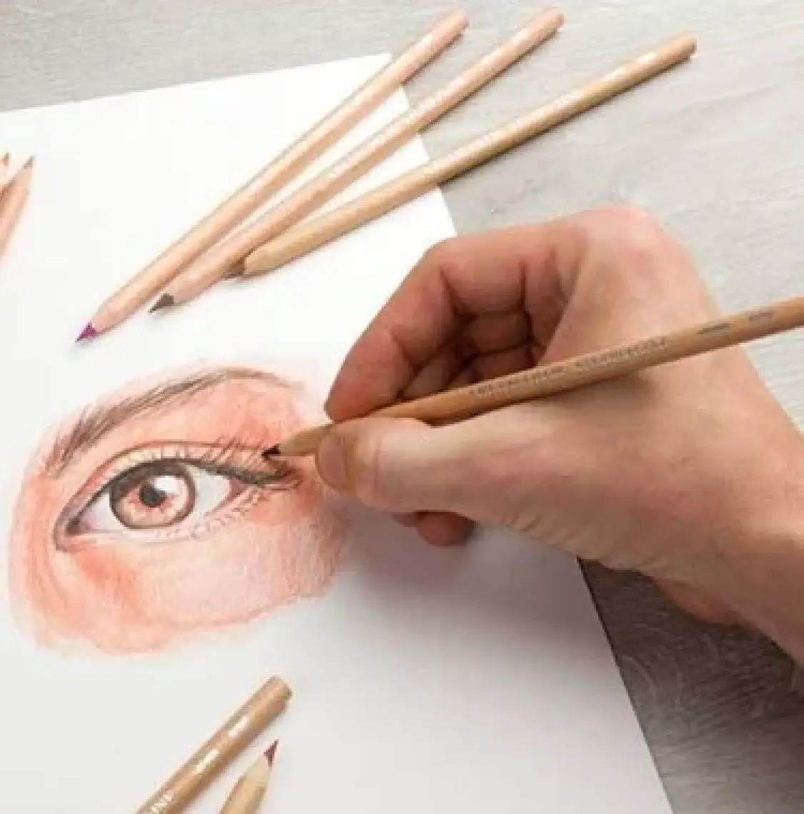 Cretacolor Artist Studio Watercolor Pencils Faces Set 12'li