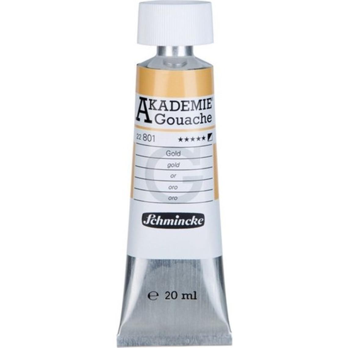 Schmincke Akademie Guaj Boya 20 Ml. 801 Gold