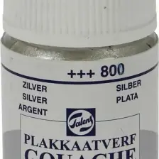 Talens 800 Silver Yaldız Guaj Boya Talens