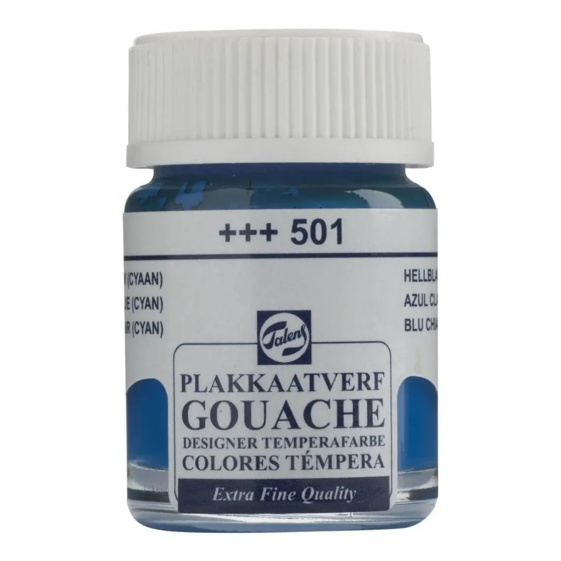 Talens Guaj Boya Tüp 501 Light Blue Cyan 16 ml