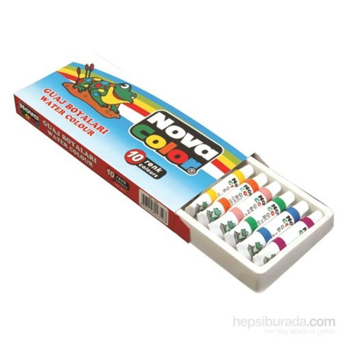 Nova Color Guaj Boya Tüp 10 Lu Nc-102