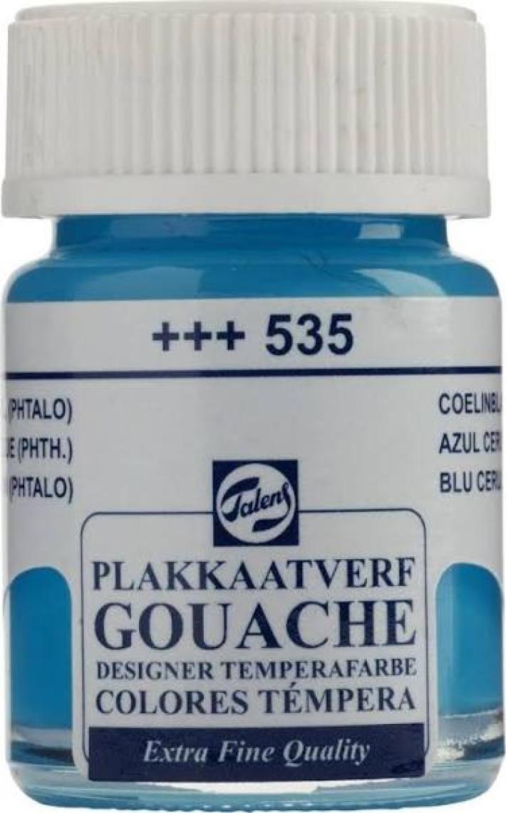 Talens Guaj Boya 16 ml Cerulean Blue Gök Mavisi 535