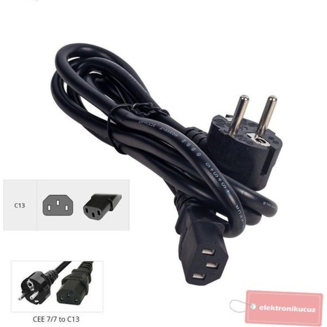 Moonkip Hp Laserjet 1018 Yazıcı Güç Kablosu ( 220V Ac Power Cord )