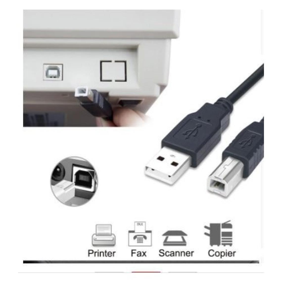 Moonkip Hp USB Yazıcı Printer Ara Bağlantı Kablosu