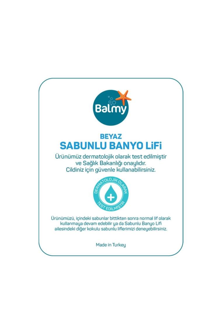 Beyaz Ve Çilek Sabunlu 2'li Lif Seti