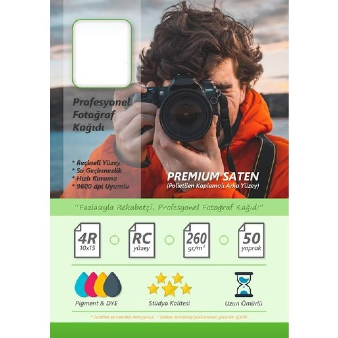 Rovi Rapunzel Satin Fotoğraf Kağıdı - 260gsm - 50yp - 10x15