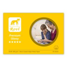 Rovi Premium Parlak Fotoğraf Kağıdı - 300Gsm - 50Yp - 13X18cm
