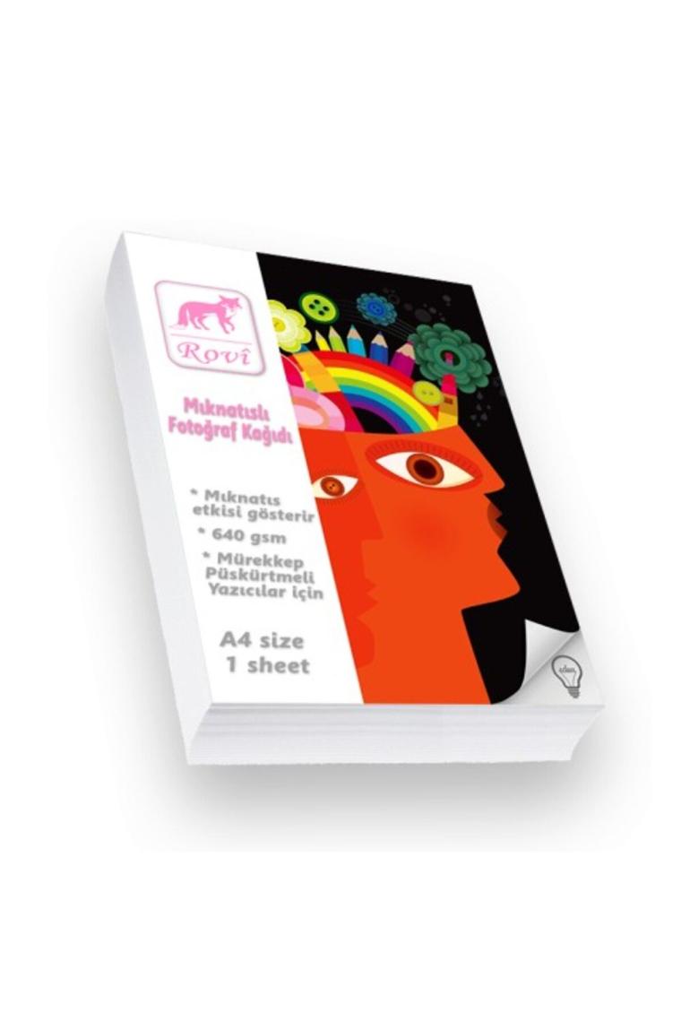 Rovi Fine-Art Mıknatıslı Fotoğraf Kağıdı - 640Gsm - 1Yp - A4