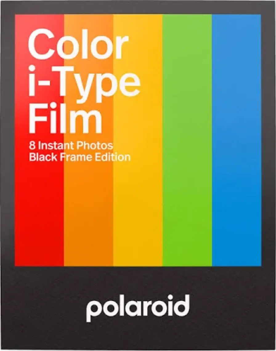 Polaroid Color Film - Siyah Fotoğraf Baskı Kâğıdı